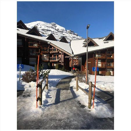Bel Appartement En Residence Les Contamines-Montjoie Exterior foto